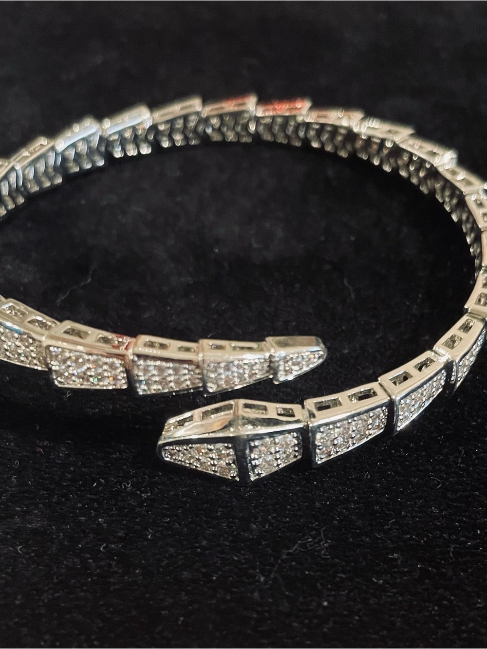 Pave Snake Bracelet